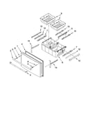 Freezer door parts