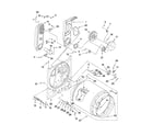 Whirlpool WGD5510VQ0 bulkhead parts diagram
