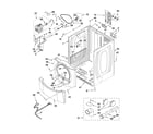 Whirlpool WED9450WR0 cabinet parts diagram