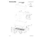 KitchenAid KWCU300WSS0 hood parts diagram