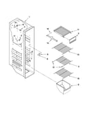Freezer liner parts