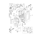 Whirlpool WGD9550WR0 cabinet parts diagram