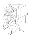 Tub and frame parts