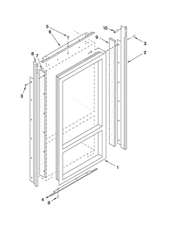 Cabinet and breaker trim parts