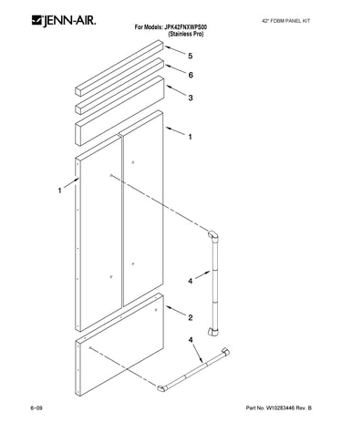 Panel kit parts