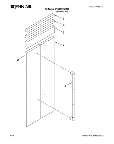 Panel kit parts