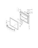 Freezer door parts