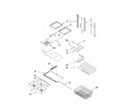 Maytag GB5525PEAS1 shelf parts diagram