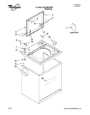 Top and cabinet parts