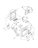 Dispenser front parts
