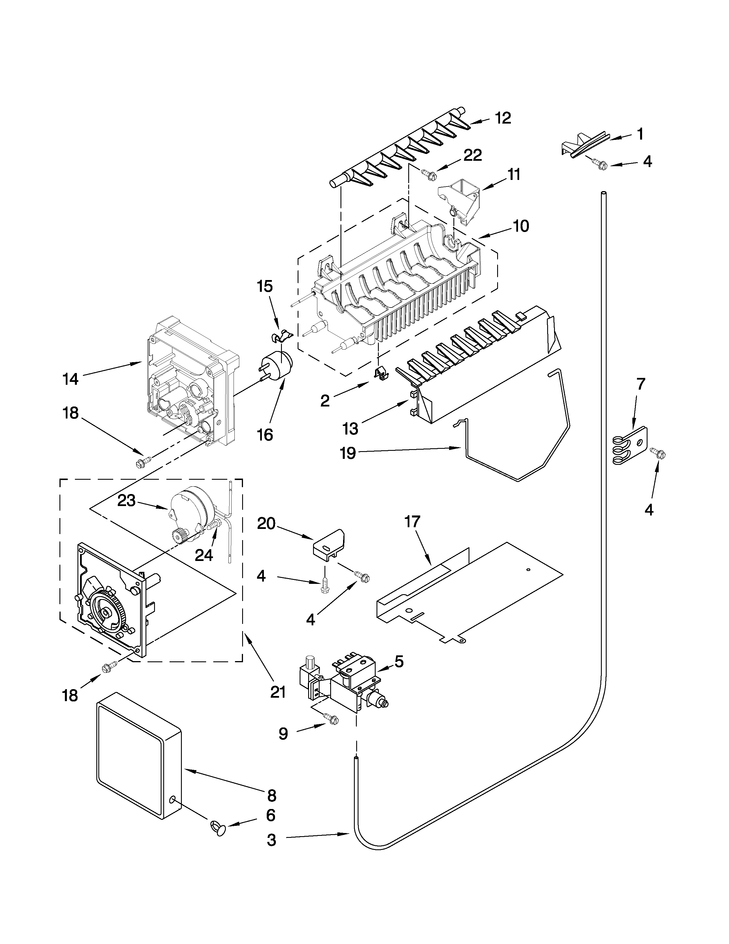 ICEMAKER PARTS