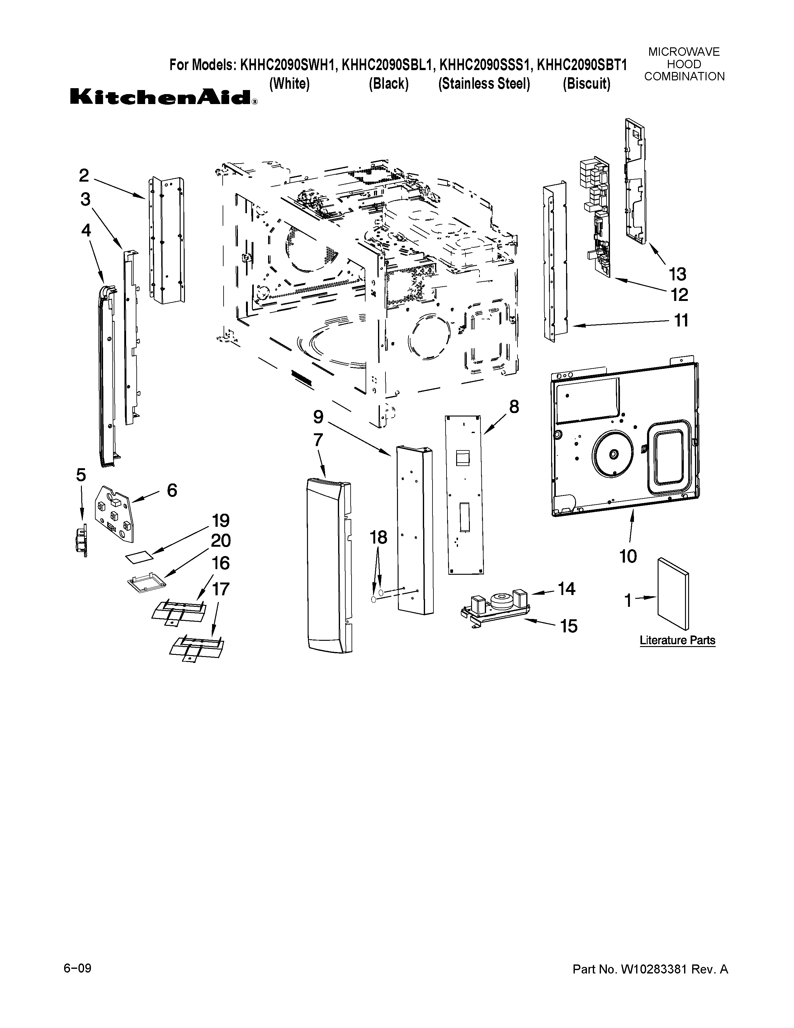 Control board parts