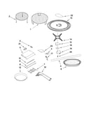Rack and turntable parts