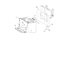 KitchenAid KHHC2090SBT1 cabinet and installation parts diagram
