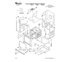 Whirlpool GBS309PVQ02 oven parts diagram