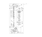 Maytag 6AMTW5455TQ1 gearcase parts diagram
