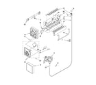 Amana A8RXNGMWN00 icemaker parts diagram