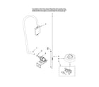 Magic Chef CDB1500AWS1 fill and overfill parts diagram