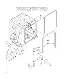 Tub and frame parts