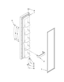 Freezer door parts