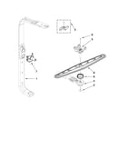 Upper wash and rinse parts