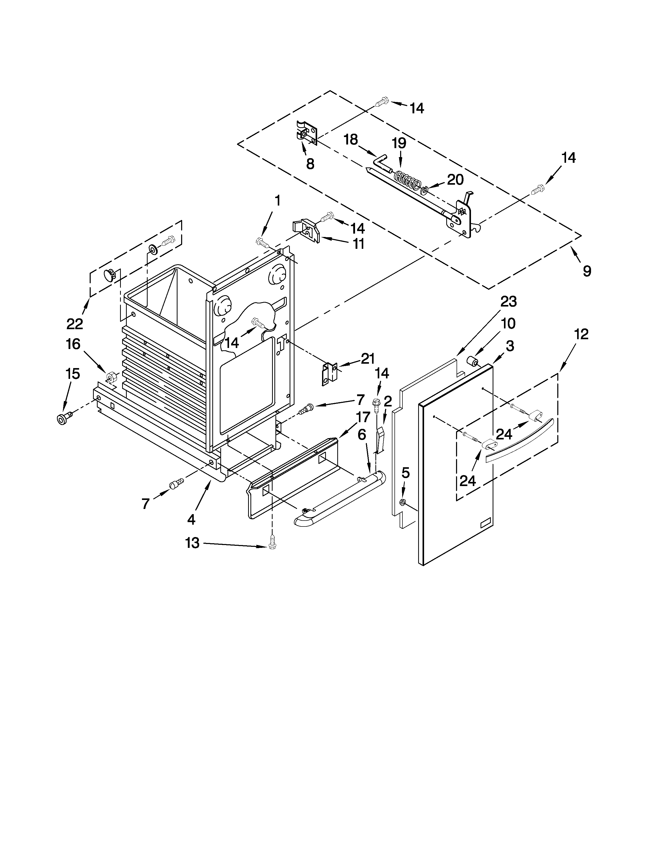 Container parts
