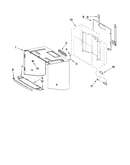 Cabinet and installation parts