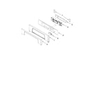 Whirlpool GBD309PVQ02 control panel parts diagram