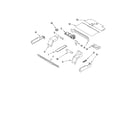 Whirlpool GBD309PVQ02 top venting parts diagram