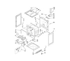Whirlpool WFE114LWS0 chassis parts diagram