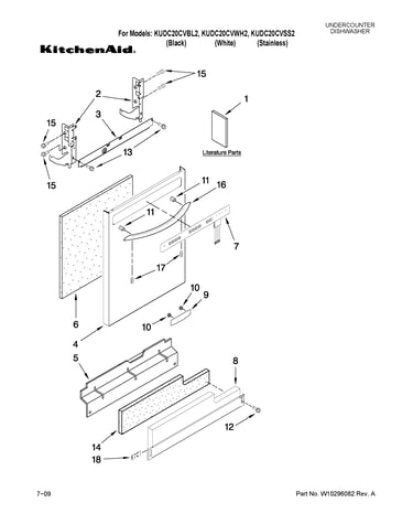 Door and panel parts