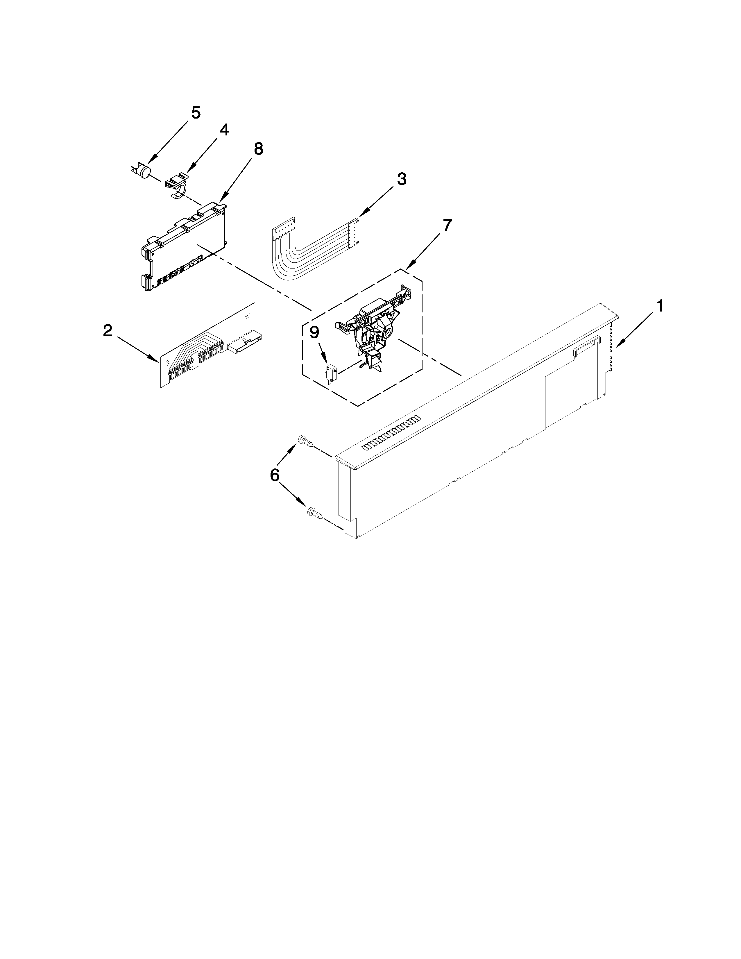 CONTROL PANEL PARTS