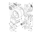 Amana NGD7500VM1 bulkhead parts diagram