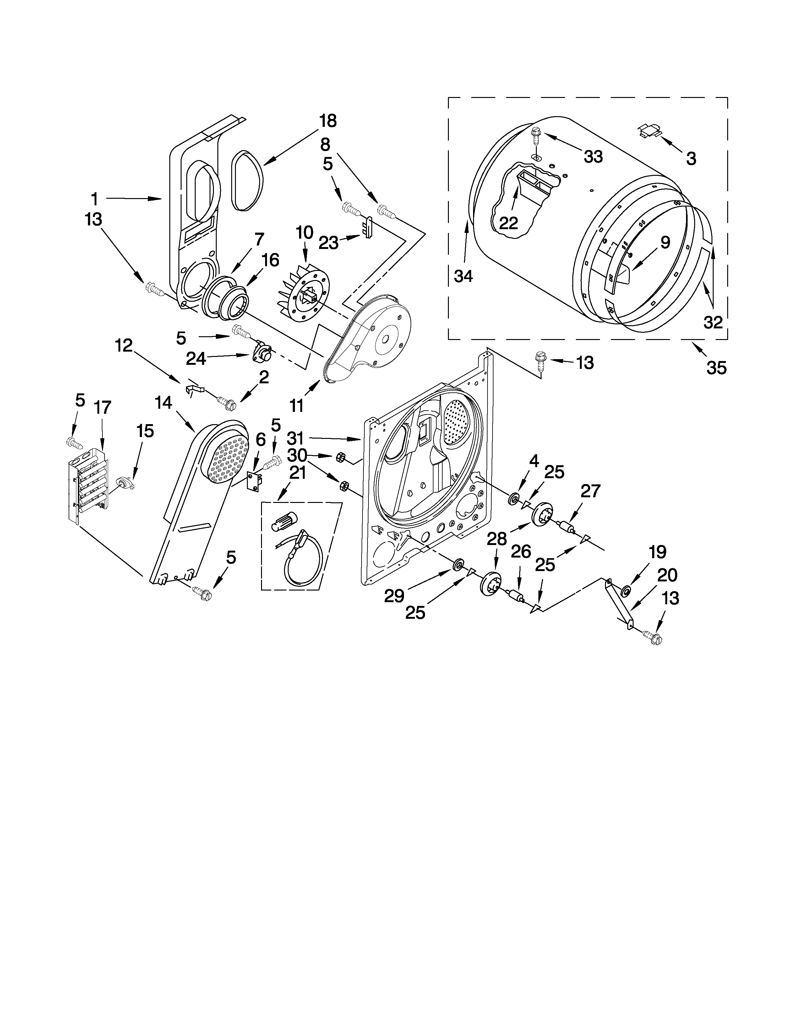 Bulkhead parts