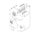 Whirlpool W2RXNMMWL01 icemaker parts diagram
