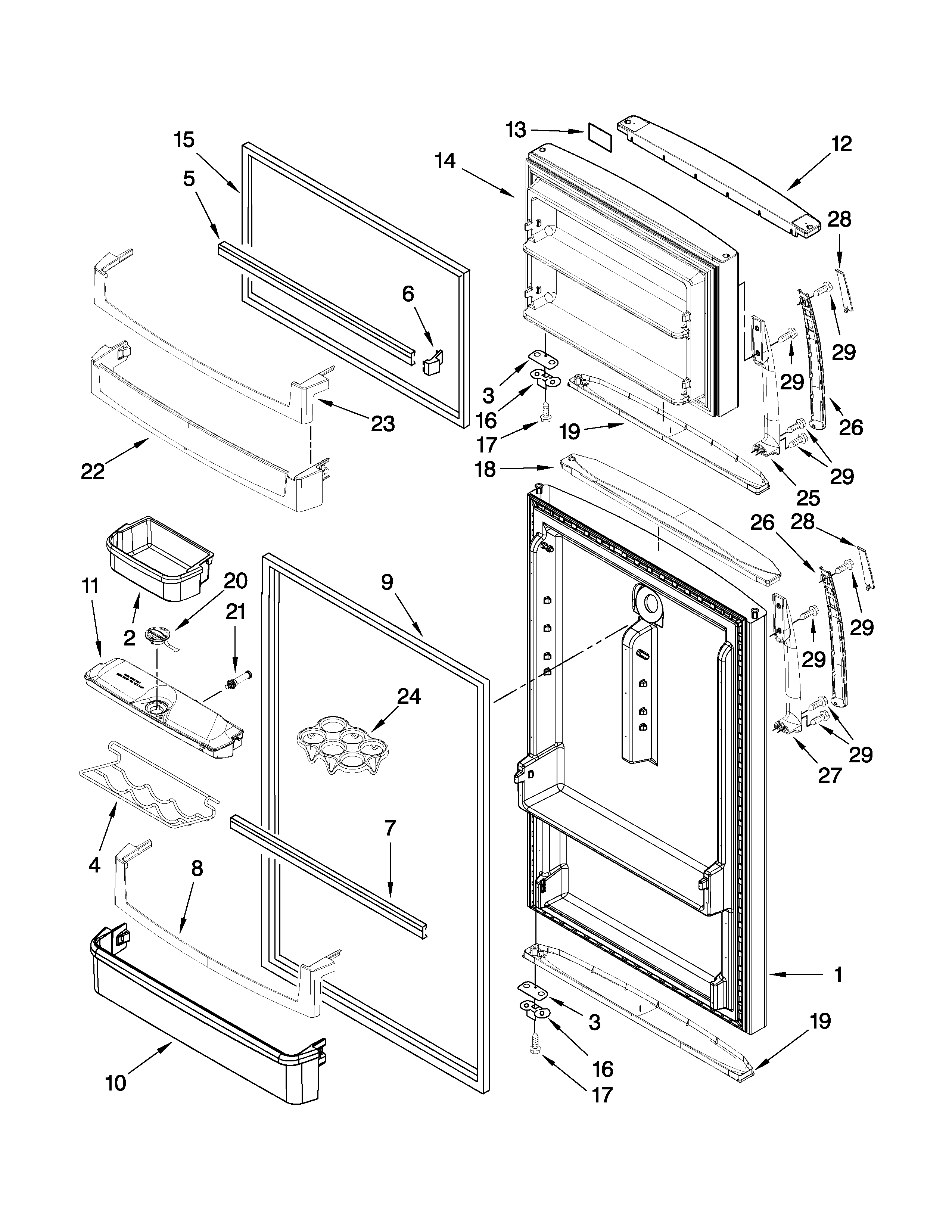 Door parts