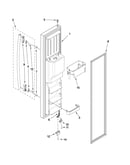Freezer door parts