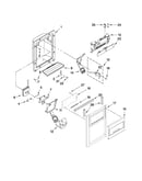 Dispenser front parts