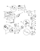 Interior and air flow parts