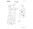 Maytag MFI2569VEB2 cabinet parts diagram