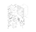 Maytag MFI2569VEB2 refrigerator liner parts diagram
