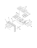 Freezer door parts
