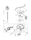 Pump, washarm and motor parts
