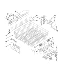 Upper rack and track parts