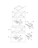Refrigerator shelf parts