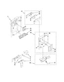 Dispenser front parts