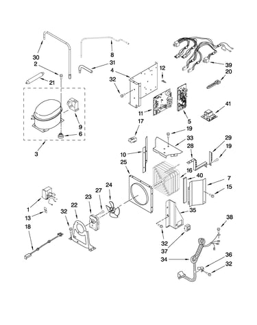 Upper unit parts
