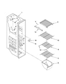 Freezer liner parts