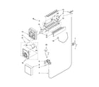 Amana ASD2523WRW00 icemaker parts diagram
