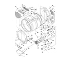 Whirlpool WGD9150WW0 bulkhead parts diagram